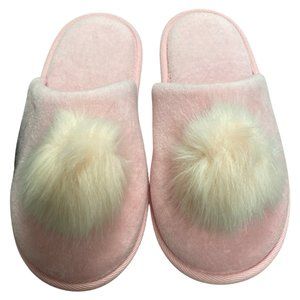 Women's Slippers Memory Foam Warm, pink- US 5-6